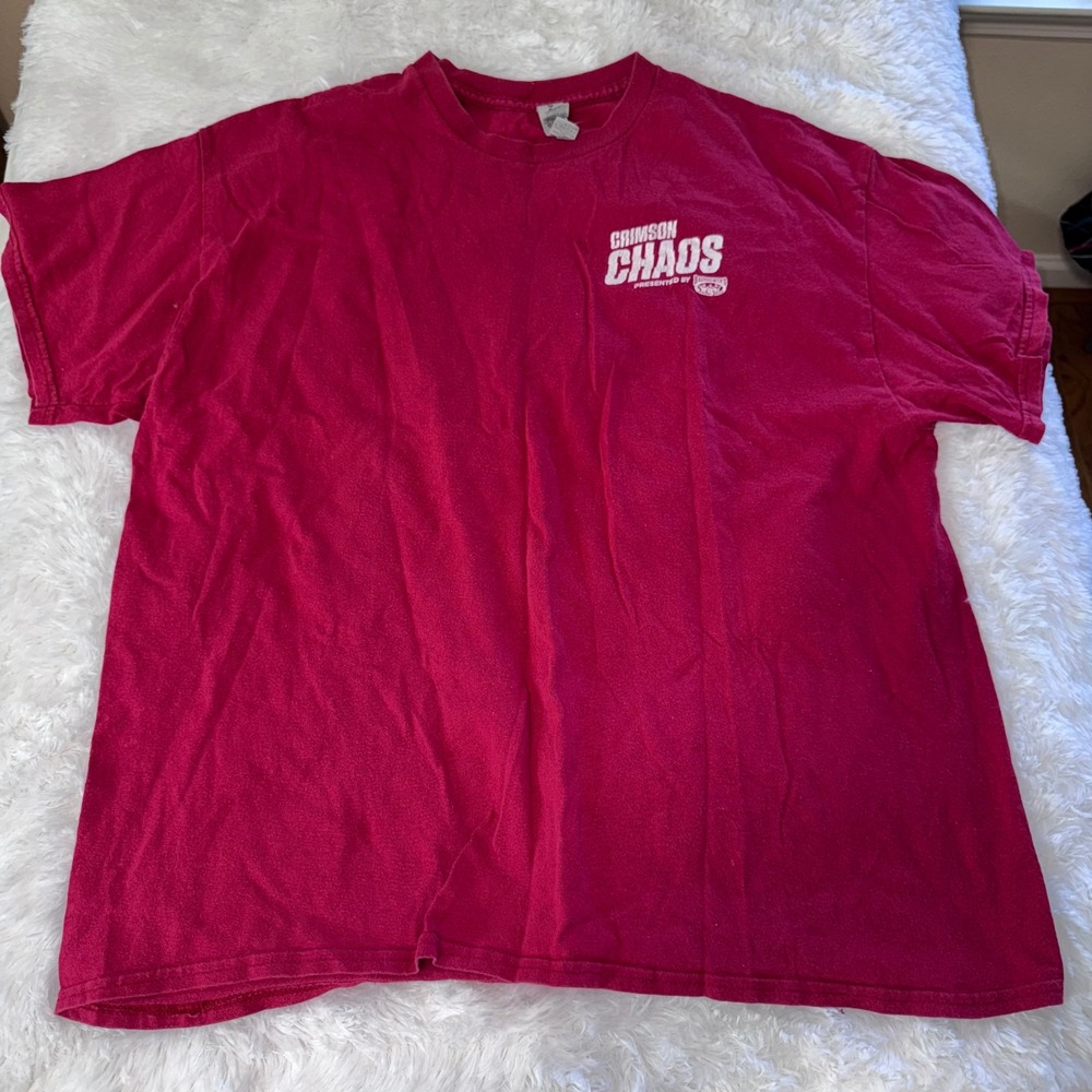 Crimson Chaos Baumhowers Alabama Elephant XL T‎ Shirt Mens
